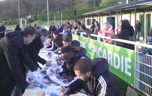 LES PROS DE L'AMIENS SC A NOAILLES