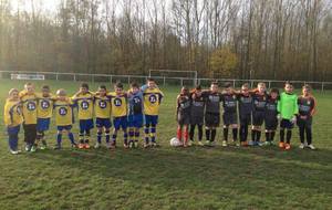 2 Victoires et 2 Défaites pour les U11 