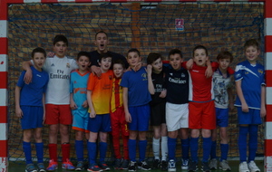 Entrainement 16 février des U11 / U13 en salle à Noailles