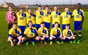 Victoire encourageante pour les U15 A