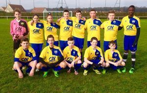 Un BON match nul pour les U15 A 