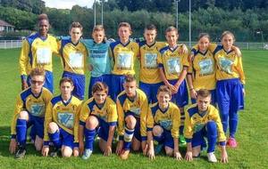 Les U15 A s'inclinent lourdement face aux U14 DH de Senlis