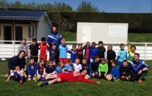 Le soleil, des sourires et un bon terrain pour les U6 à U9 ce mercredi 20 avril 