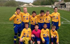 Les U11 A s'imposent avec leur nouveau maillot