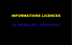INFORMATIONS LICENCES 2016 - 2017