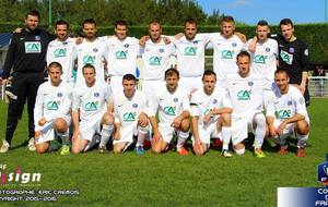 1er match officiel pour les seniors