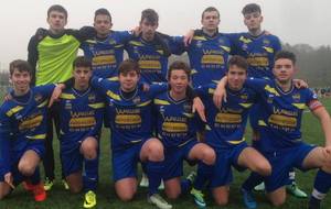 Les U18 B la tête haute, remportent leur première victoire pour leur deuxième match de l'année 2017