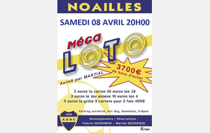 Samedi 8 Avril Loto du Foot