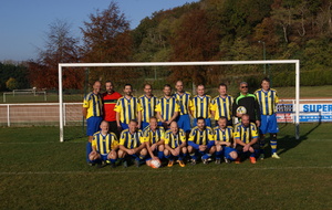 Très beau parcours des Vétérans qui s'arrêtent en quarts !