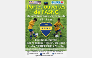 Porte Ouverte Ecole de Football U6 à U13