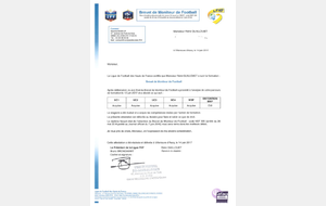 Résultat officiel du BMF de Rémi