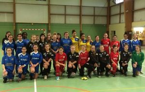 Les Féminines et les U 15 en Futsal 