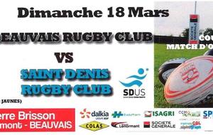15 places pour le match de Rugby à Beauvais 