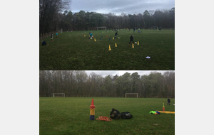 Séance U7 &amp; U9 du 11/04/2018