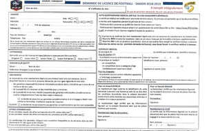 INFOS LICENCE 2018 - 2019