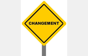 Changement exceptionnel pour les U13/U14/U15 