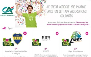 L’ASNC remporte les 2000€ du défi du Crédit Agricole !