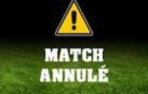 Plateau U7 annulé ce samedi 4 mai