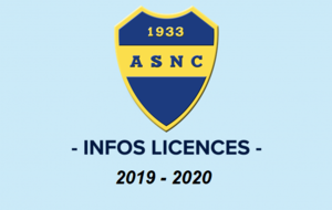 Infos Licences 2019 / 2020