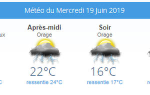 Entraînement de ce mercredi 19 juin annulé pour les U6 à U9