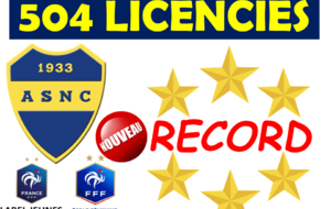 La barre des 500 licenciés est désormais dépassée !