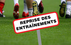 Les dates de reprise des entrainements pour 2020 !