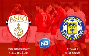 Invitation pour ASBO - GRANDE SYNTHE (N3) Samedi 15 Février !