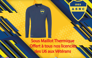 Un plus pour chaque licencié à l'ASNC