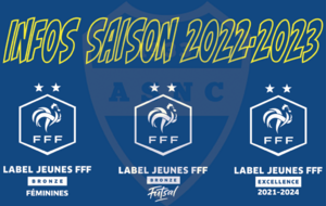 #Infos Reprise Saison 2022-2023