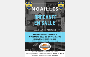 1ère Brocante en Salle