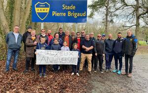 Des souvenirs avec la marche des 90 ans et un bon anniversaire Pierre