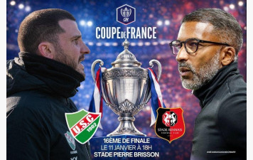 Coupe de France - Chantilly (N2) - Rennes (L1) à Beauvais - Dimanche 11 Janvier 18h