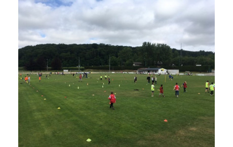 Festi Foot une centaine d'enfants à Noailles