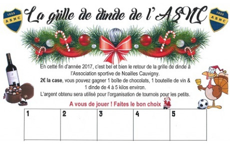 Tombola "Grilles de dindes"