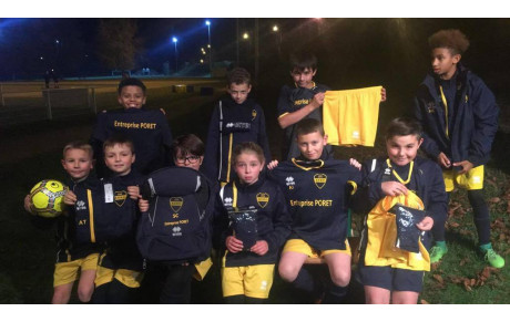 Les gagnants du loto Stage sponsorisé par l'Entreprise Poret 