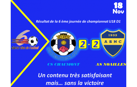 [U18] Un contenu intéréssant sans la victoire