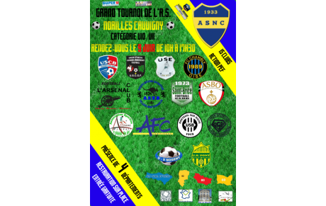 Tirage du tournoi U11 de Noailles 