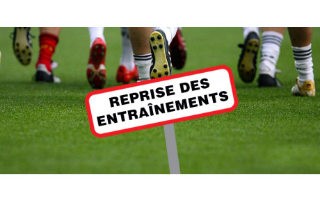 Les dates de reprise des entrainements