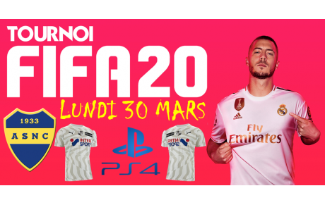 Tournoi FIFA 20 - PS4 - Lundi 30 Mars