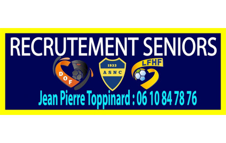 Un recrutement de qualité en Seniors