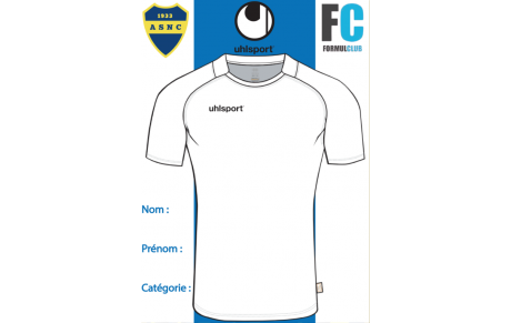 Colorie ton Maillot ASNC 🟡🔵