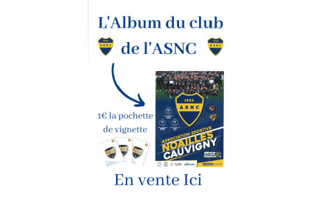 L'Album du club et les vignettes vous attendent.