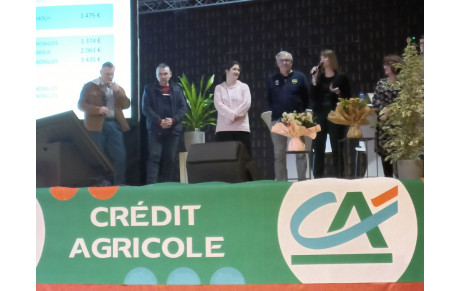 L'ASNC mise à l'honneur et récompensée par le Crédit Agricole